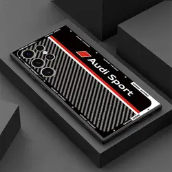 Sleek Sport Car Design Silicone Phone Case - Galaxy S23 FE (UUAZA01)