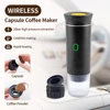 Wireless Electric Portable Espresso Coffee Machine for Car & Home Camping Coffee Maker 3-in-1 Capsule Powder Travel Coffee Maker 1