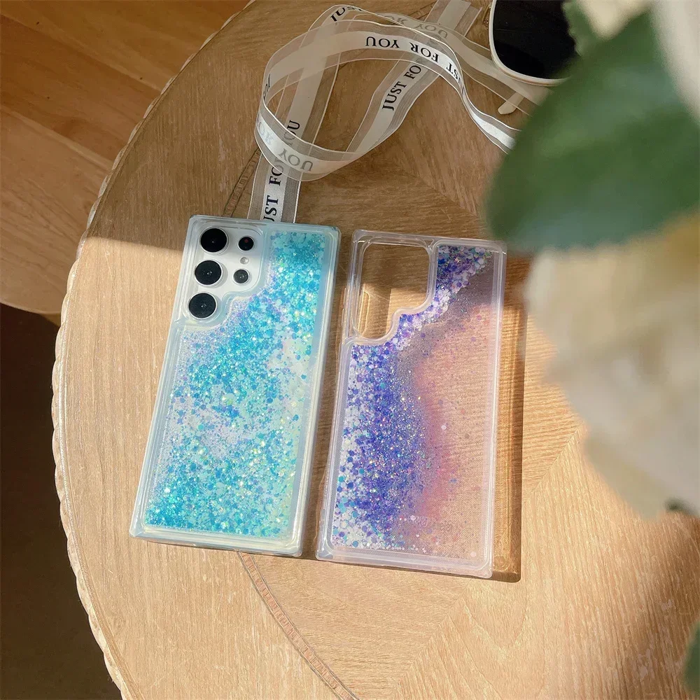 Luminous Glitter Quicksand Bling Phone Case Cover