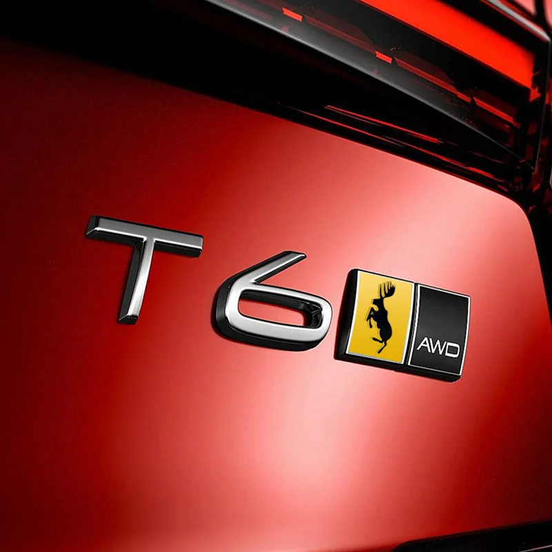 Car Styling Moose Car Sticker Trunk Sticker For Volvo S60 S90 S80 C30