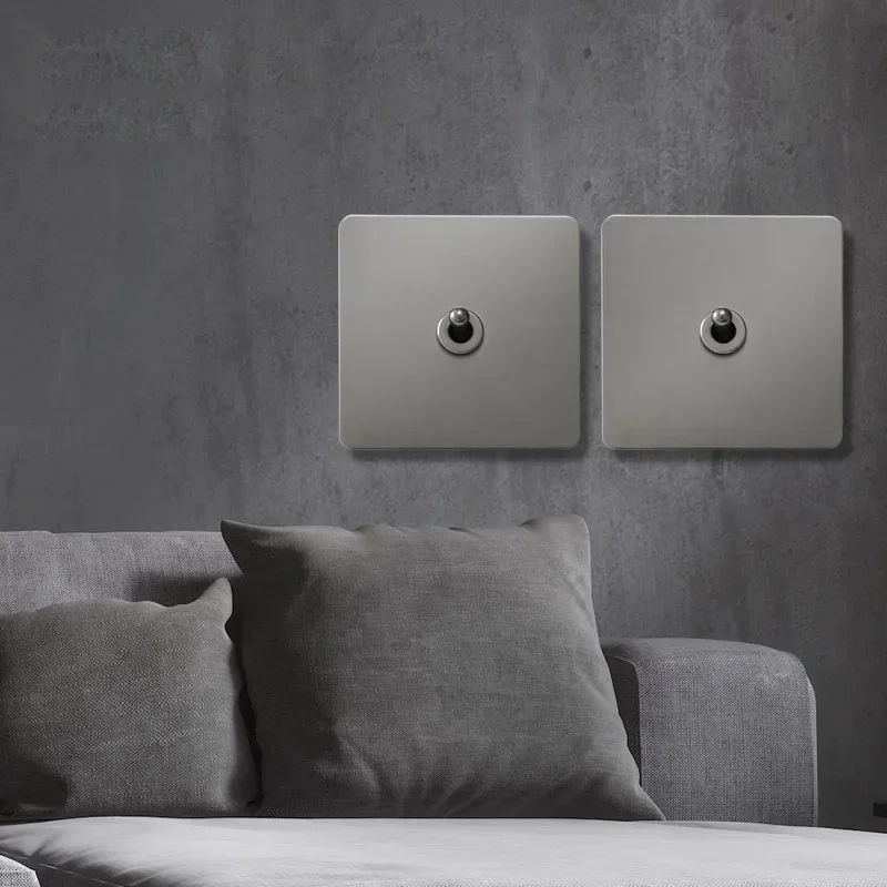 de interruptor metal tomada da ue 86 tipo 1 4 gang 2 vias 03