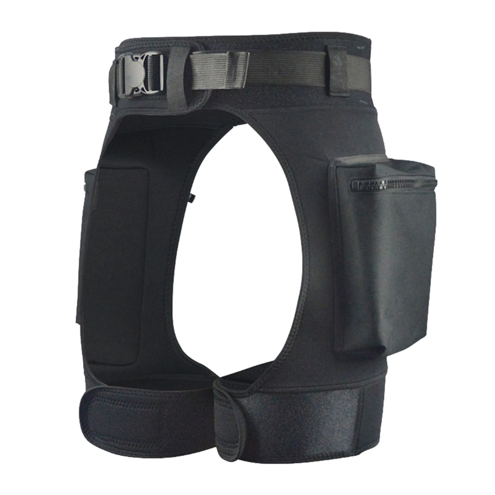 Diving Suits Wetsuit Pants Shorts Mens Wetsuit Short Pants Stretch Shorts with Pockets and Quick Release Buckle Adjustable Waist Belt Swimming Diving Shorts
