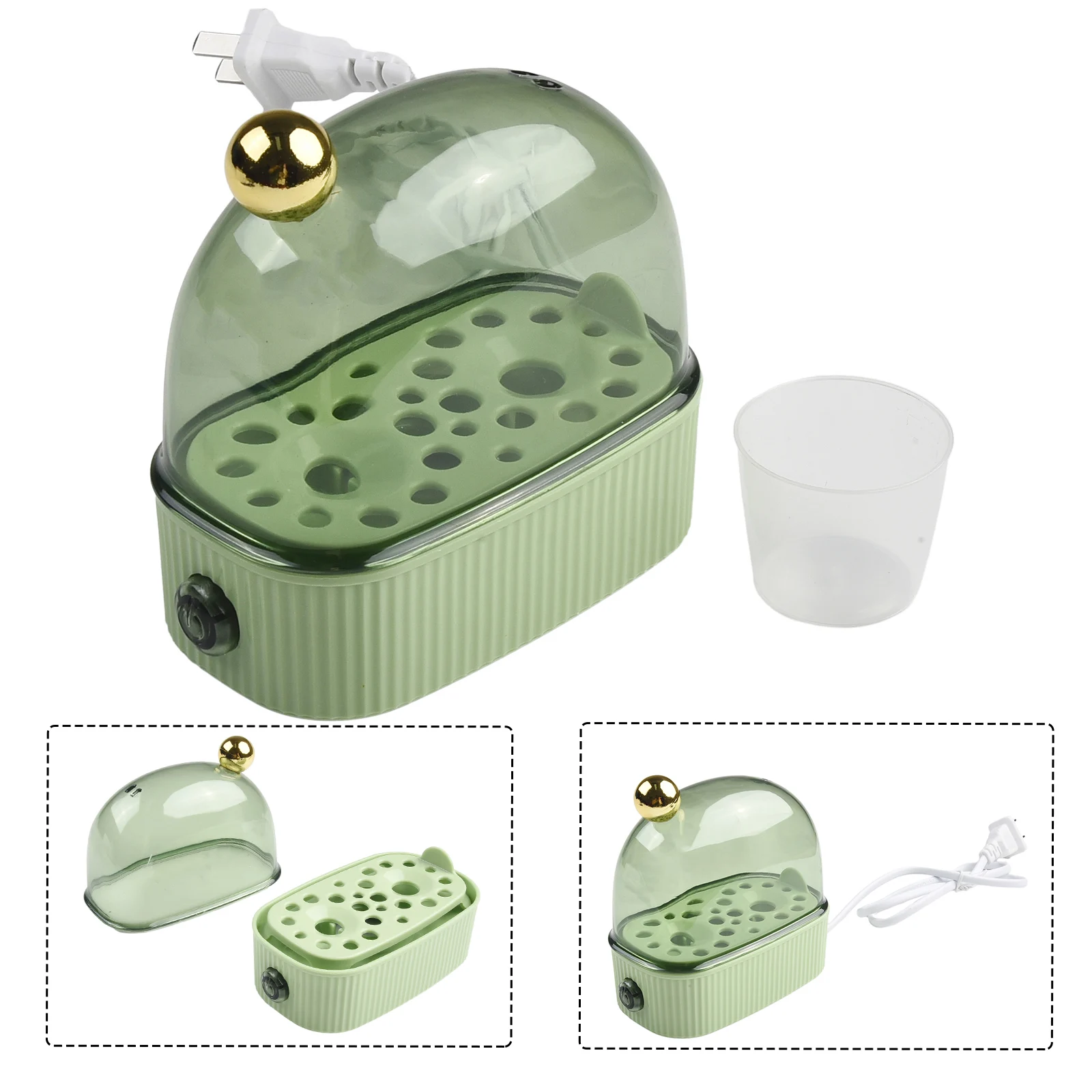 

Electric Egg Boiler Egg Boiler Mini Egg Boiler 2 Eggs Portable Steamer Kitchen Breakfast Machine Kitchen Supplies