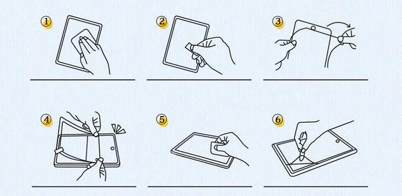 filme de desenho de papel fosco para lenovo tab hd pro plus pro protetor de tela de pintura de escrita impermeável digital