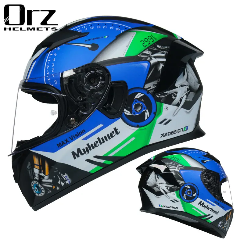 ORZ Ǯ ̽  , ̽ īũ, ٿ, DOT , Casco Moto Capacete