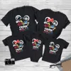 Disney Cruise 2025 Family Vacation Shirts Cotton Dad Mom Kids Tees Tops Baby Rompers Funny Family Matching Cruise Trip Outfits 1