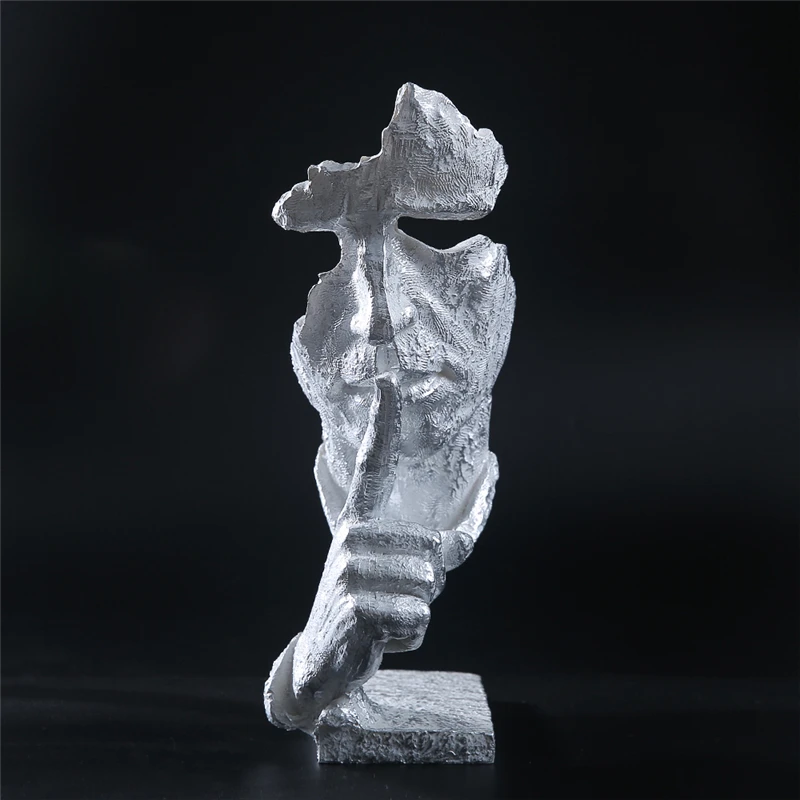 얼굴 예술 장식 벽 램프 침묵은 황금 북유럽 복고풍 로프트 얼굴 벽 조명 현대 바 통로 실내 조명기구입니다