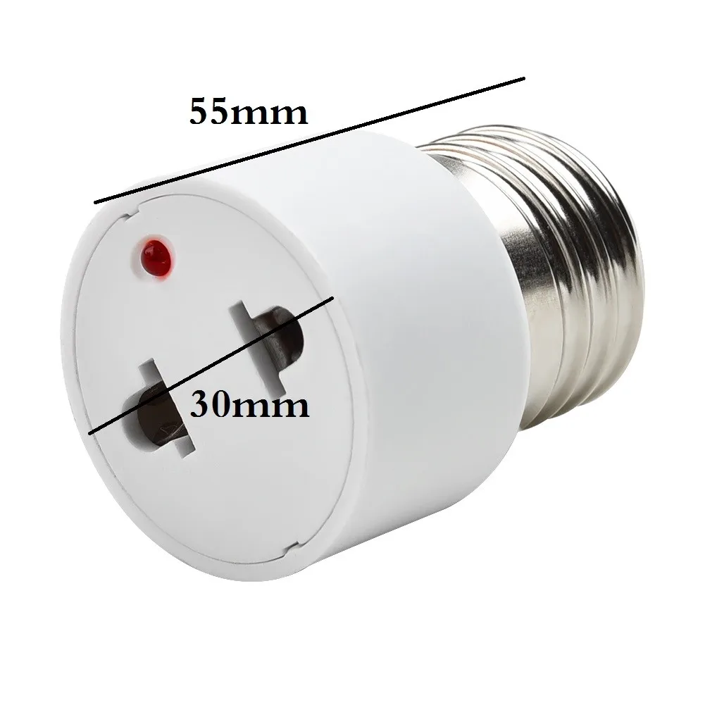 Lamp Holder 1pc E27 Plug Bulb Holder Light Fixture Bulb Base Adapter U S /EU