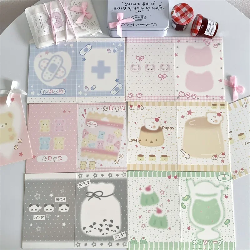 Korean Style Kpop Photo Card Back Packaging Card Set Packaging Sell Album Idol Photo Gift Package Supplies idol card book photo album card holder card protector idol card protector card display stand desk card holder photo card holder postcard holder memory card protector photo card binder 10 Pcs/Pack