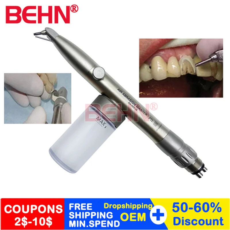 

Dental Aluminum oxide microblaster Aluminum Scrub Machine Micro Blaster Microetcher Sandblasting Teeth Cleaning Machine tools