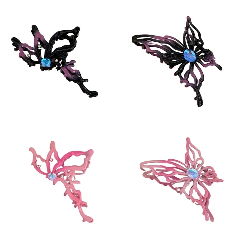 

Big Hair Clip For Girls Butterfly Hair Claw Clips Back Clip Barrettes