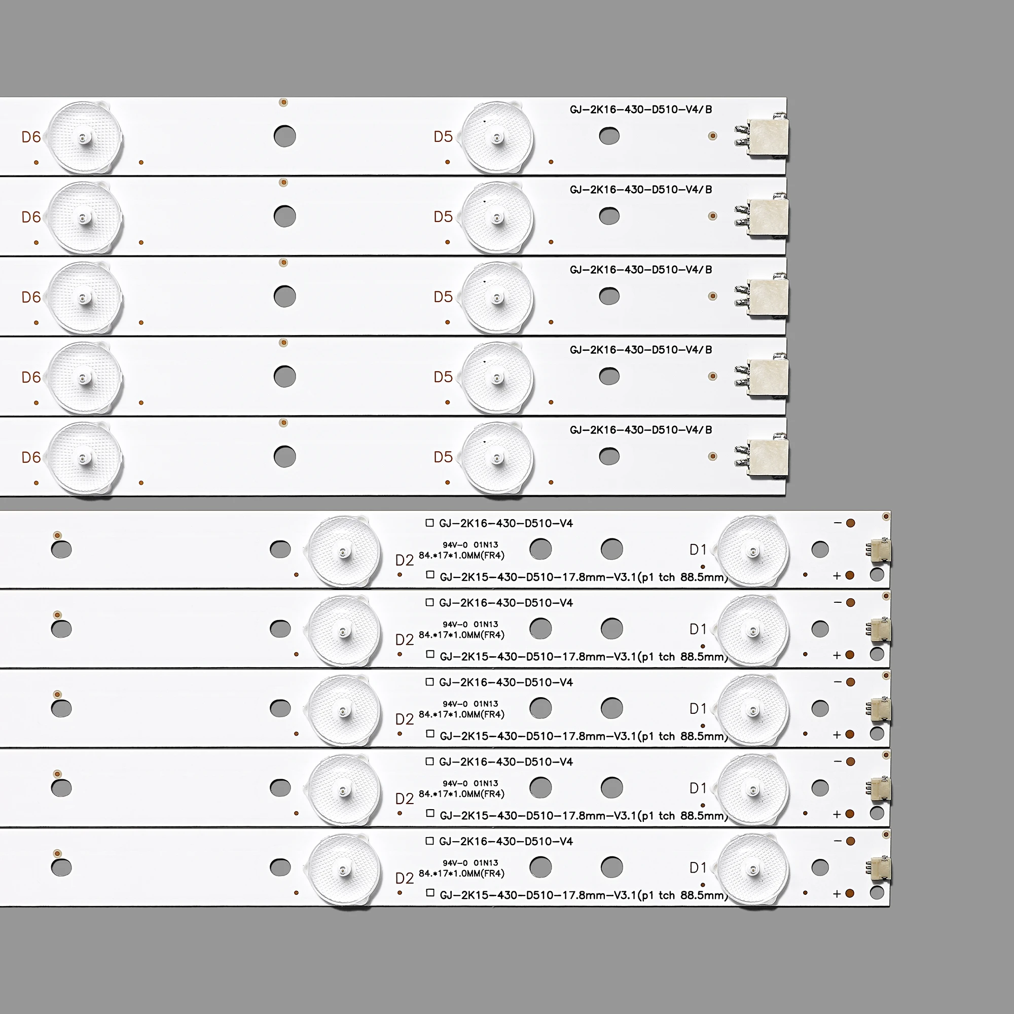 LED Ʈ Ʈ 10 Philips 43 &TV 43PFT4131 43PFS5301 GJ-2K15-430-D510 GJ-2K16-430-D510-V4 01Q58-A BDM4350
