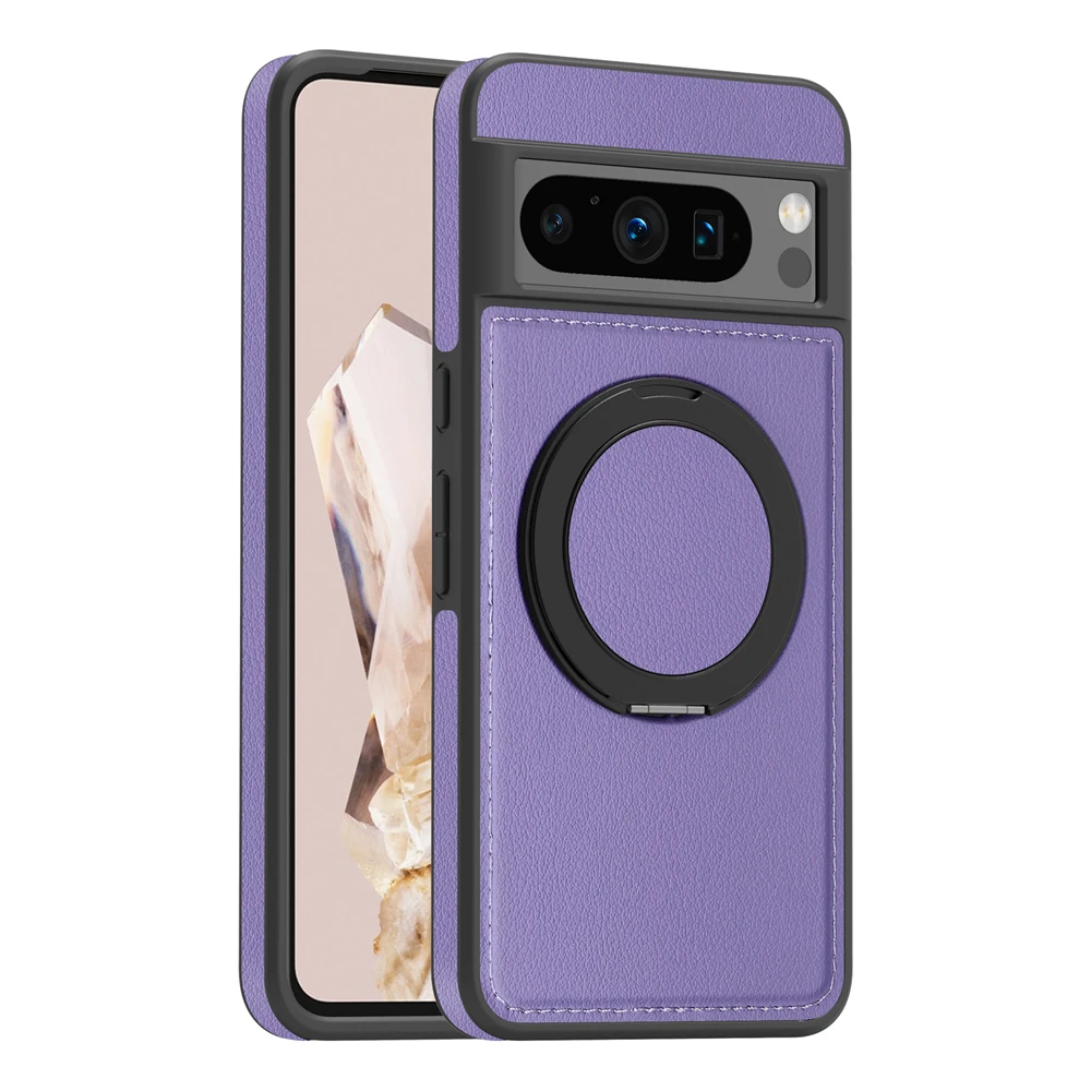 Enhanced Magnetic Fabric Case with Rotating Bracket and Wireless Charging Compatibility