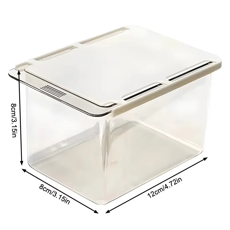 Transparent Pull-Out Cotton Swab & Makeup Storage Drawer 6