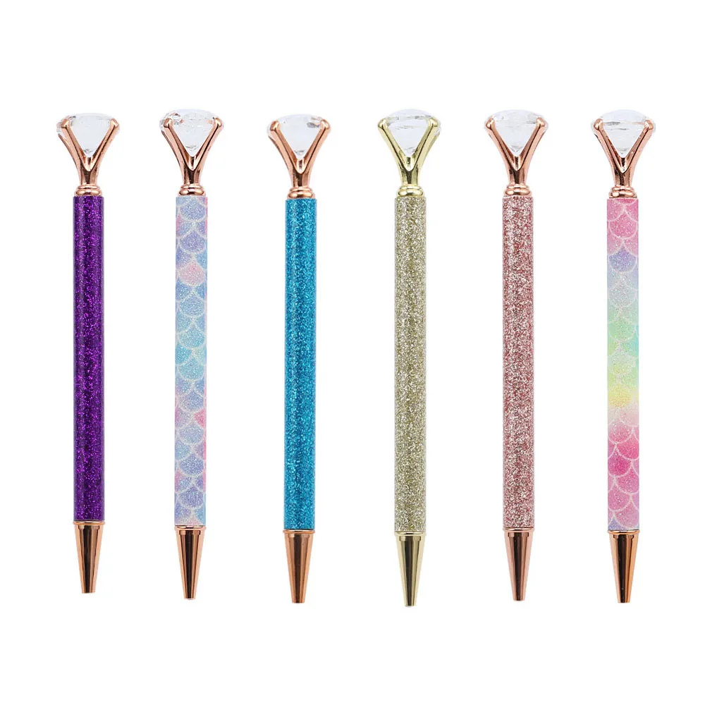 Piece Lytwtw's Ballpoint Pen Luxury Cute Big Diamond Wedding