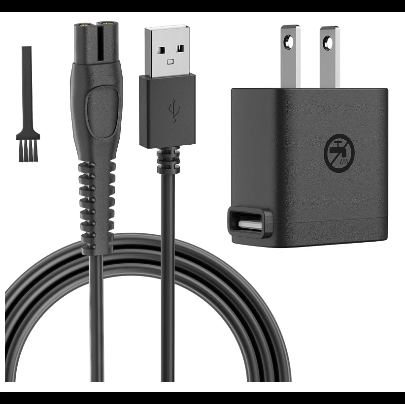Universal 5V 1A Charger Cable for Philips Norelco OneBlade and Shaver Series