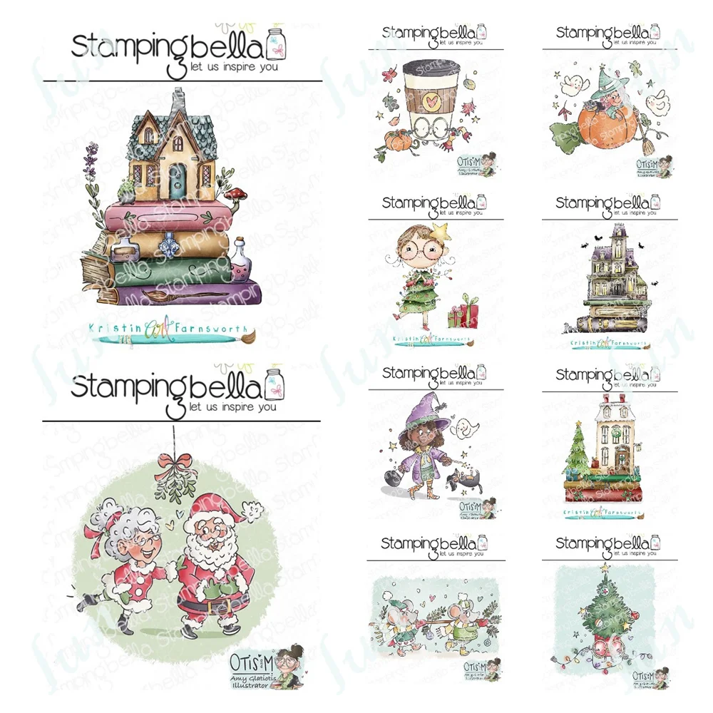 Scrapbooking & Stamping Cutting Dies Stamps for DIY Scrapbooking Paper Embossing New Gingerbread Christmas Decor Clear Stamp