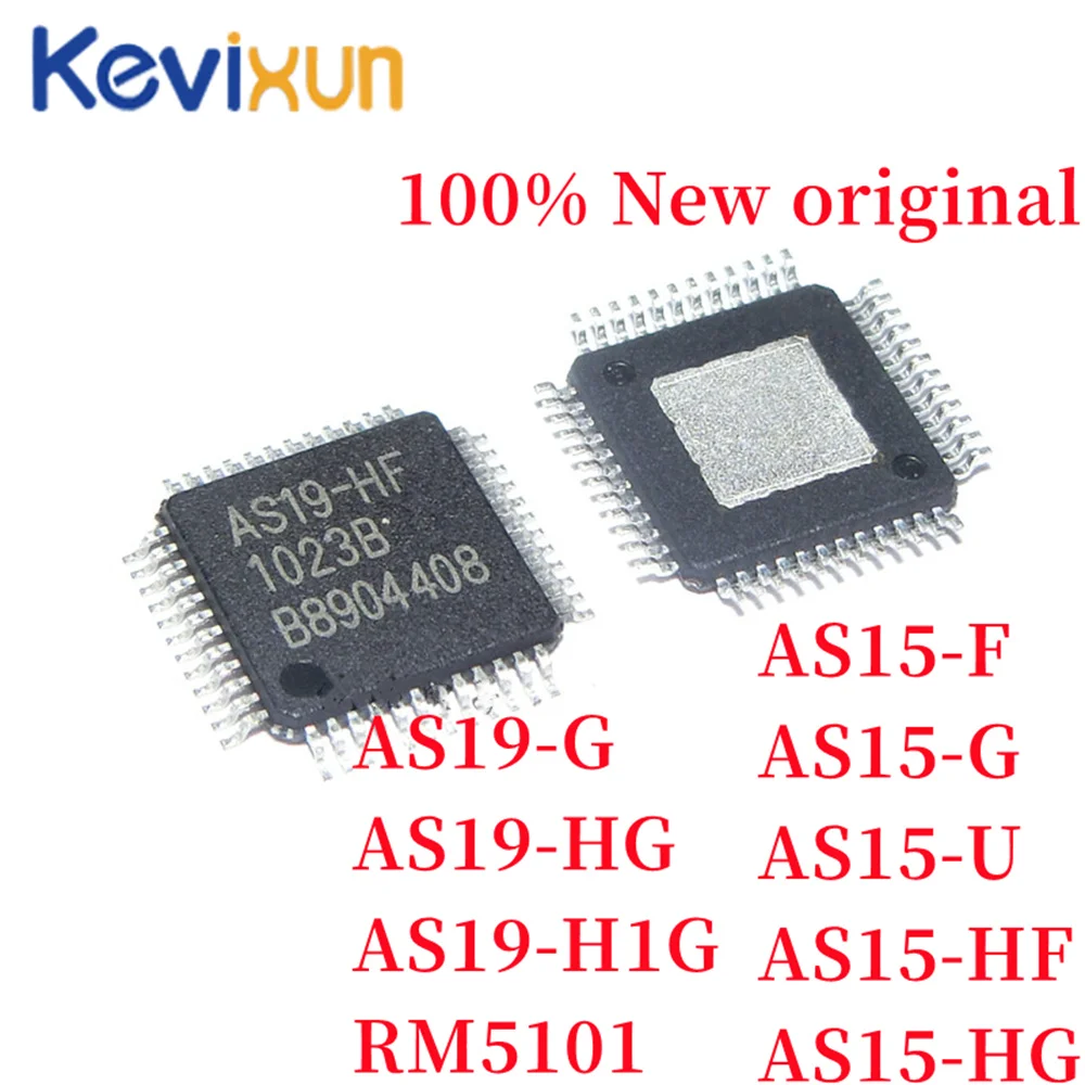 5Pcs E-CMOS Chip AS15G AS15-G AS15-F AS15-HG AS15-HF AS15-U RM5101 AS19-HG AS19-G AS19-H1G LCD Ic Best Quality New Original