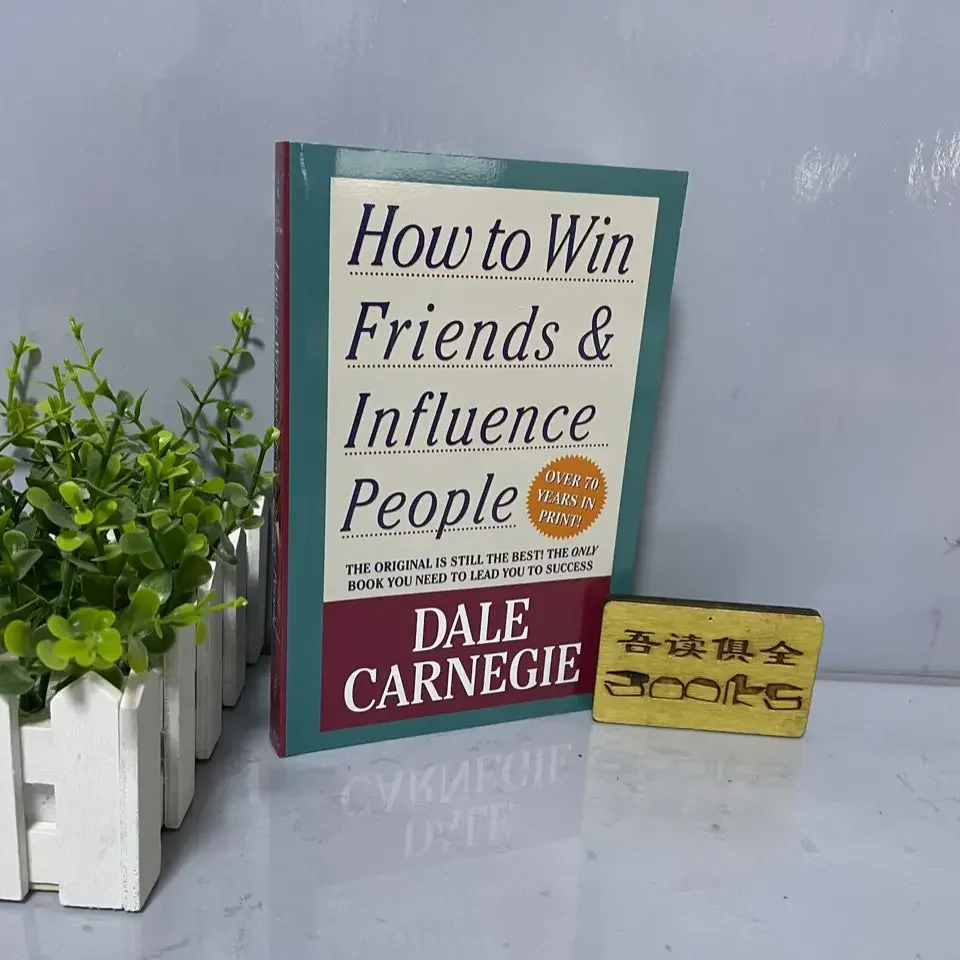 

How To Win Friends & Influence People By Dale Carnegie Interpersonal Communication Skills Self-improvement Reading Book Fo Adult