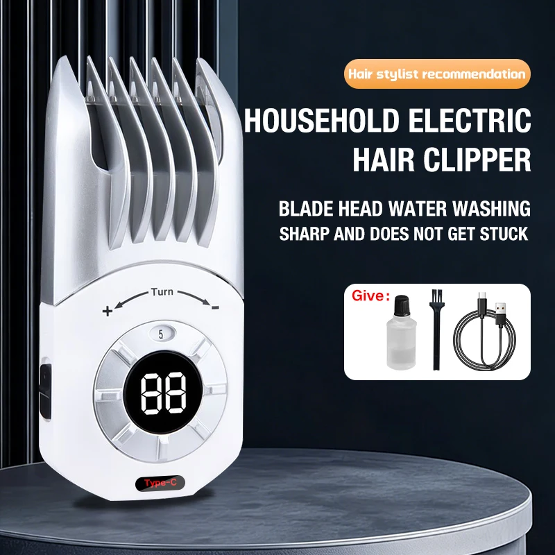 Hair Clipper, Electric Push Clipper, Household, Children's, Adult Style, Electric Shaver, Hair Salon, Hair Cutting