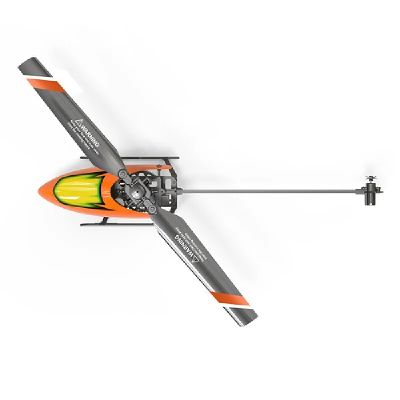 The new C129 four-way single propeller non-aileron fixed-height version helicopter remote-controlled aircraft aviation model 5