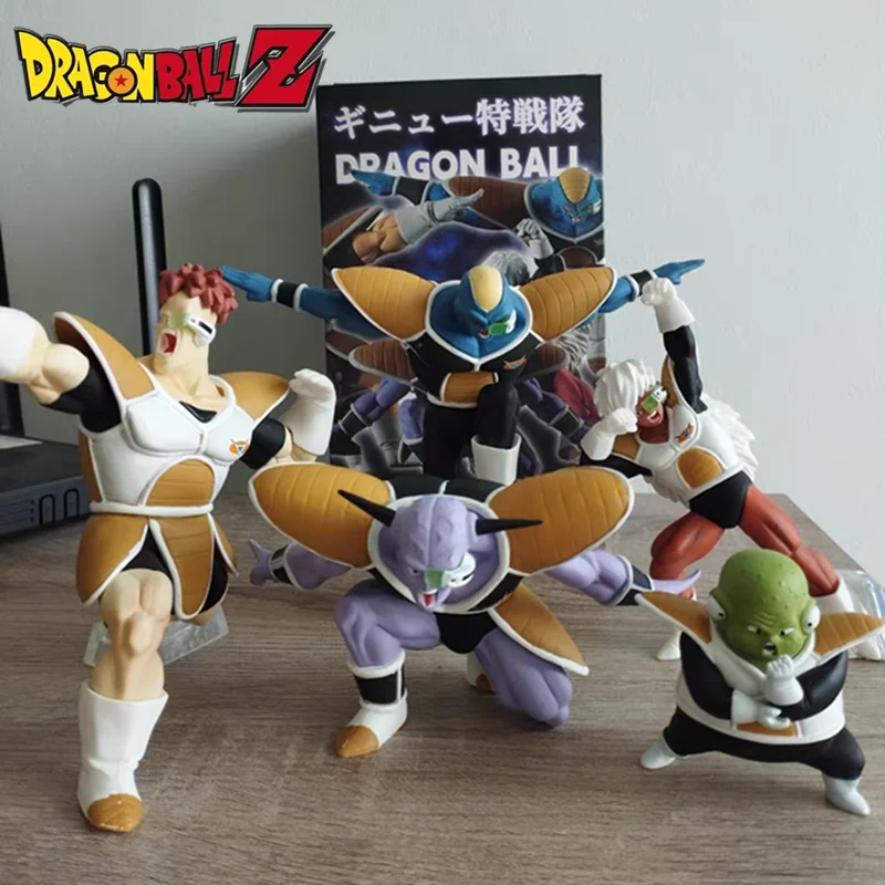 

Dragon Ball Ginyu Force Anime Figure Jeice Ginyu Guldo Recoom Burter Figurine Decoration Kids Model Doll Toys Gift Statue