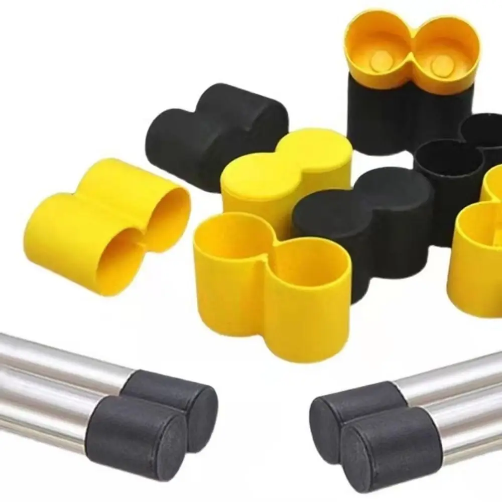 Cups Non-Slip Covers Silicone Pads Floor Protectors Furniture Feet Chair Leg Caps Double Tube Feet Covers Plastic Pipe Cover