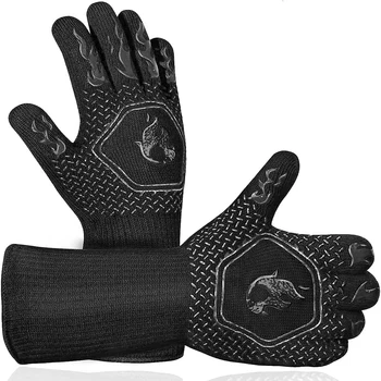 High Heat Resistant BBQ Grill Gloves 1