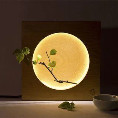 

Simple 6333 modern living room lamp atmosphere household led flower shaped hall small living room bedroom lamp