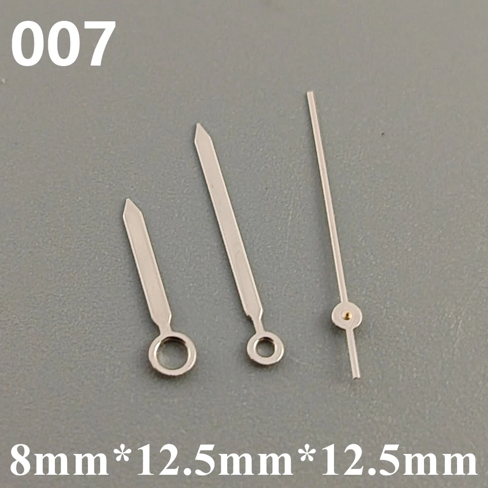 Watch Accessories Simple Polished Hands for IW Series Watch DIY Watches Modification Repair for NH35 NH34 NH36 Movement Silver Needle