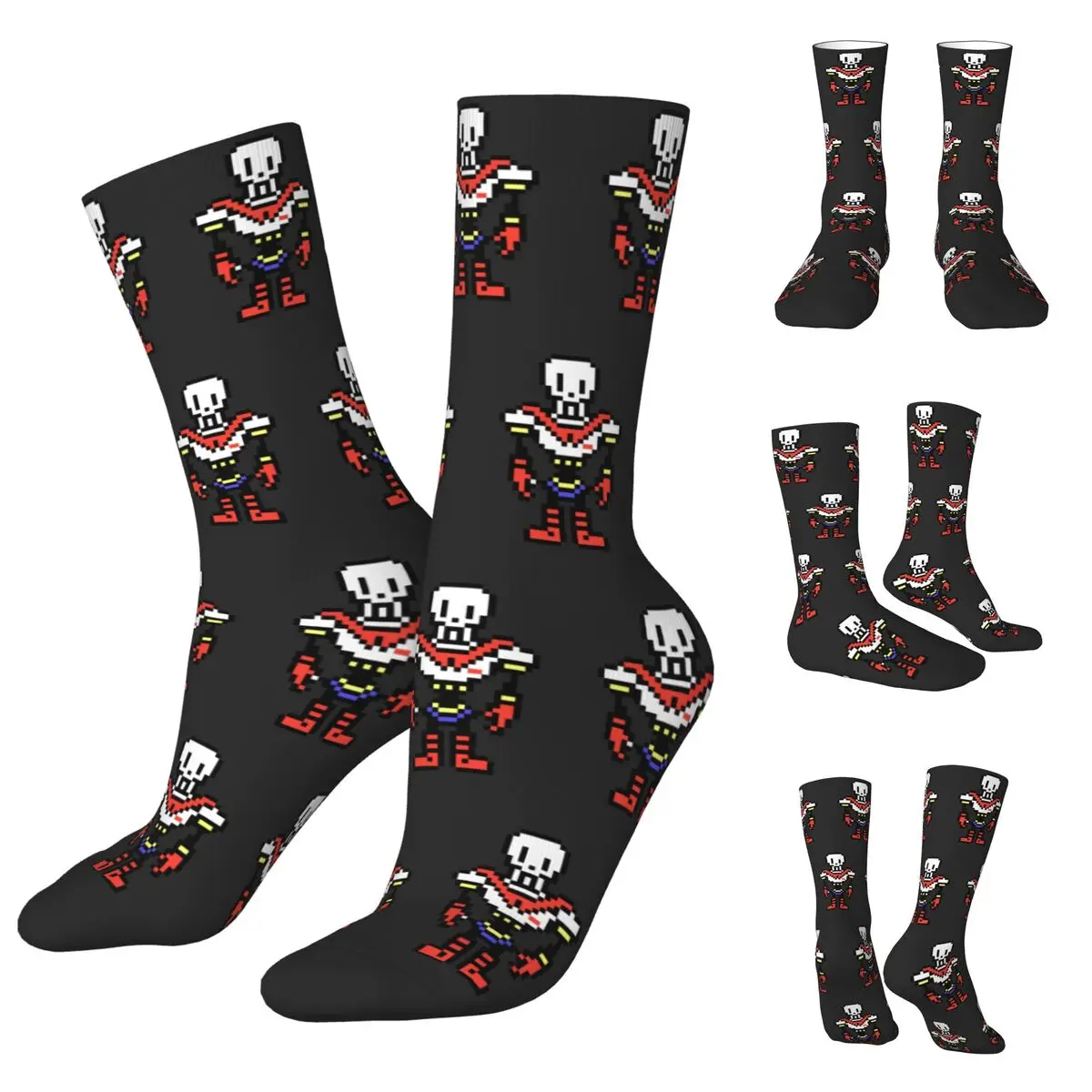 

Sans And Papyrus Sprites Undertale Napstablook Men Women Socks,Motion Beautiful printing Suitable for all seasons Dressing Gifts