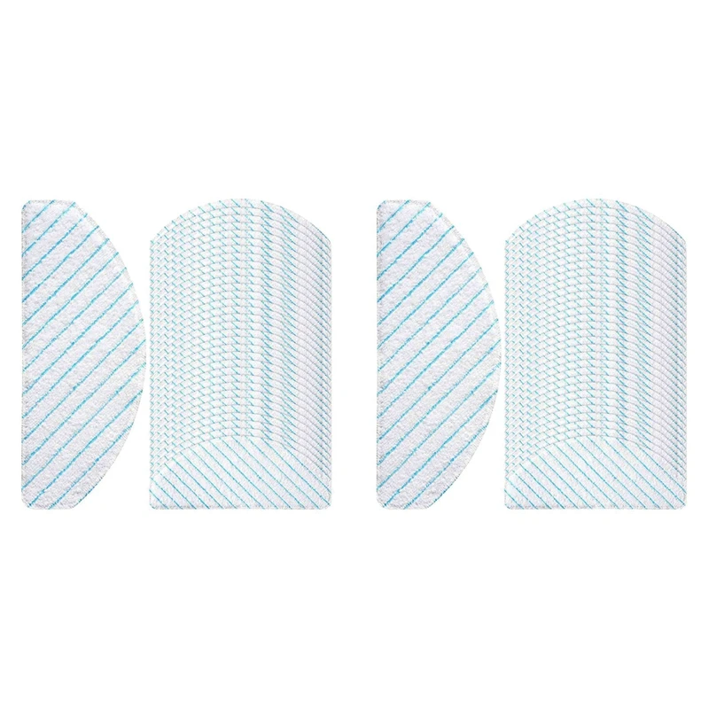 

200 Pcs Disposable Mop Pads Replacement Mop Cloths Pads For Ecovacs T9 T9+ T8 T8+ T8 AIVI N8 N8 Pro N8 Pro+ Robot Vacuum