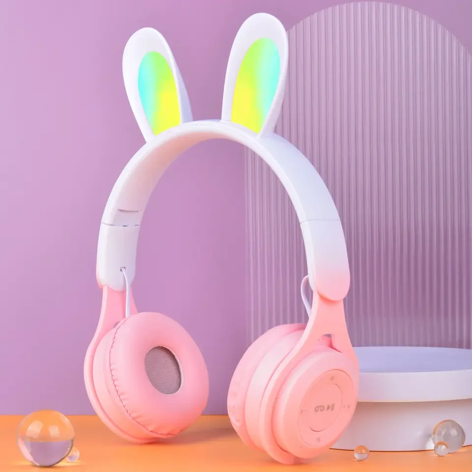 M6RabbitEarWirelessHeadphoneBluetoothEarphoneStudentChildren