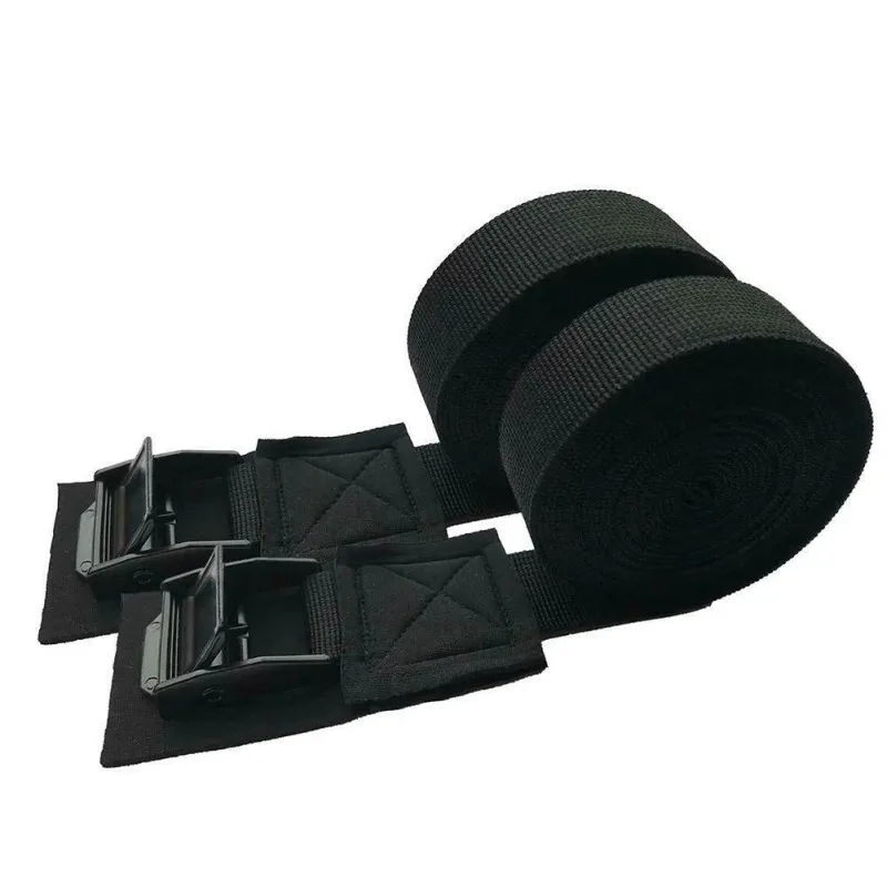 Cargo Straps Cargo Tie Down Strap Lashing Strap Tie Down Straps Luggage Strap 2pcs 2/3/4/5m*2.5cm Tie Down Strap Strong Ratchet Belt Luggage Bag Cargo Lashing With Metal Buckle