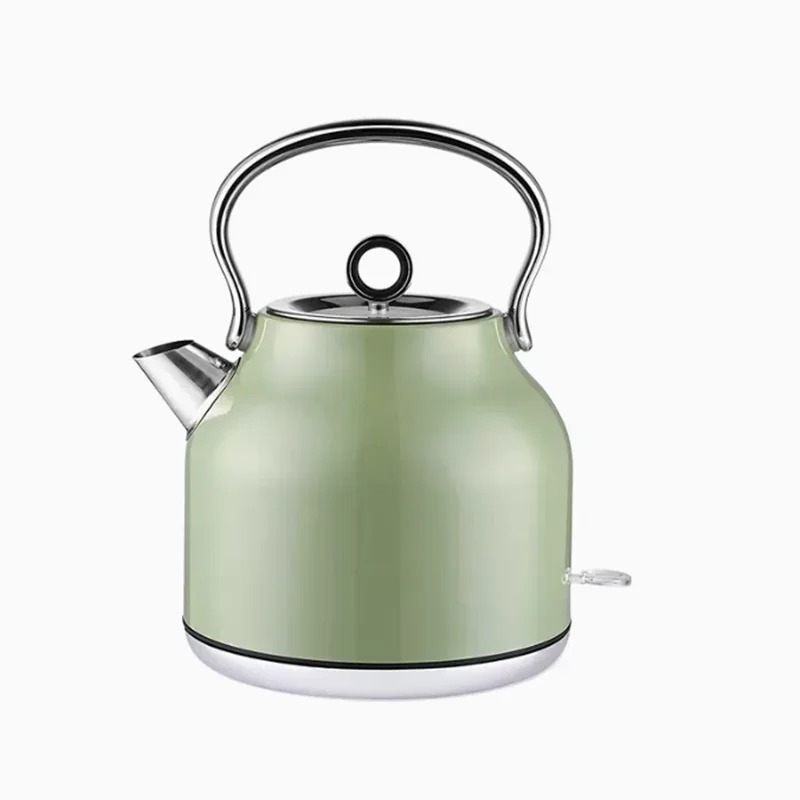 Stainless Steel 1700ML Electric Kettle Household Retro Water Boiling Kettle Fast Boiling Machine 220V 5