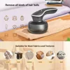 Electric Digital Display Lint Remover Rechargeable Pellet Fabric Shaver For Clothing Clothes Fluff Hair Balls Portable Remover 4