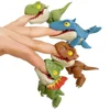 Jurassic Dinosaur Park Finger-biting Toys Snap Squad Tyrannosaurus Dino Mini Action Figure Model Fidget Toys for Children Kid 6
