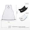 120*78 CM  Beard and Mustache shaving apron  for Shave with Suction Cups Attach to Mirror Hairdressing Removal Tools 6