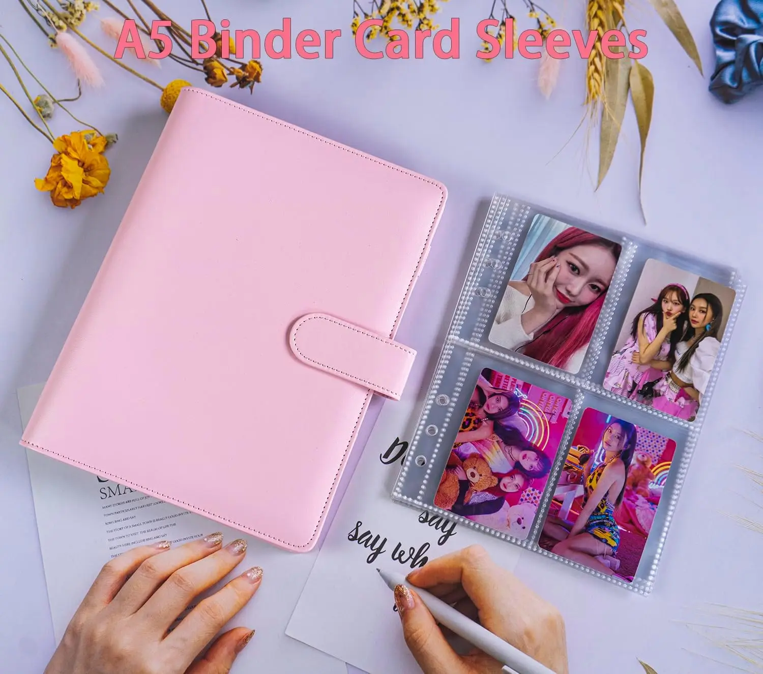 P♡B♡P♡K♡M 　6点各2セットおまとめ A5 Binder A5 Photocard Binder With 240 Card Sleeves, JIQEZNL