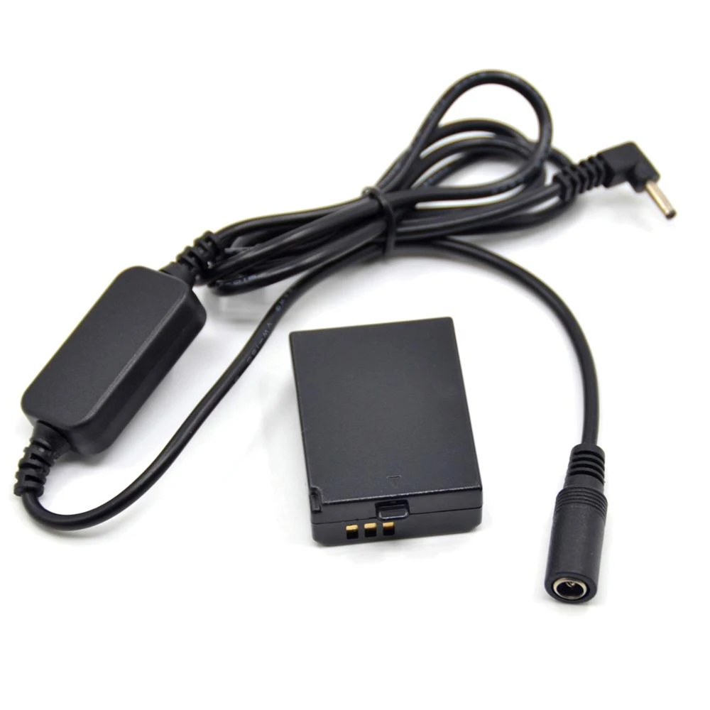 12V-24V step-down Power Cable + LP-E10 Dummy Battery DR-E10 for Canon ACK-E10 EOS 2000D 1300D 1500D kiss X50 X70 X80 X90 T6 T