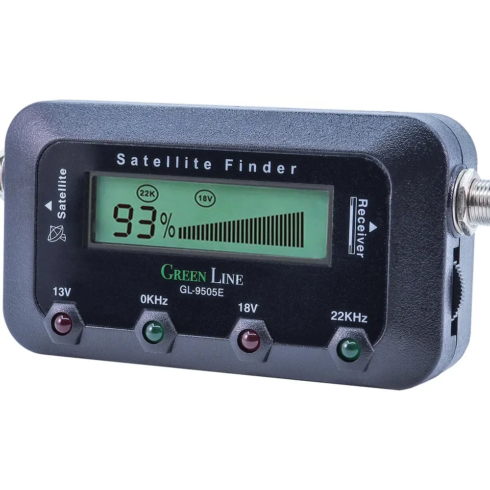 Прибор цифровой для настройки спутниковых антенн Green line SatFinder GL-9505E Измеритель