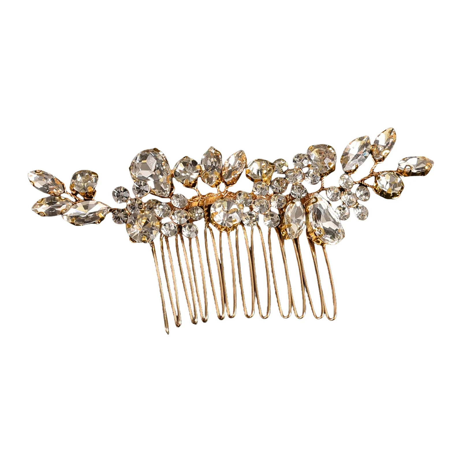 Braut Hochzeit Haarkämme Strass Stirnbänder Einfacher Charme Kristall Haarnadeln Seitenclips für Brautjungfern Kopfschmuck Haarschmuck – Detail 6
