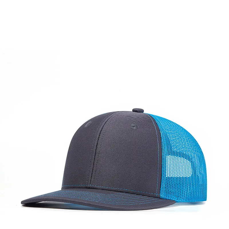New Top Quality Blank Summer Mesh Snapback Hats For Men Women richardson 112 trucker hats Mens Baseball Caps