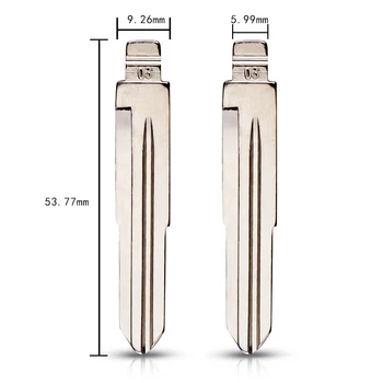 Sostituzione lama per Honda - KEYYOU 03 sostituzione lama Flip Remote Blank Key Blade per Honda Accord chilometraggio Haval Old
