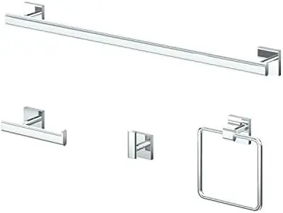 Elevação do anel do cromo, metais do hardware chapeados, 4052
