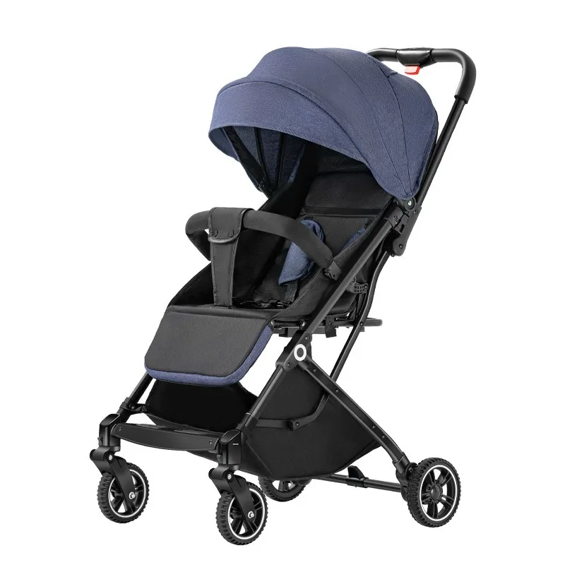 

Baby stroller can sit or lie down, lightweight, foldable, simple, high view, children stroller