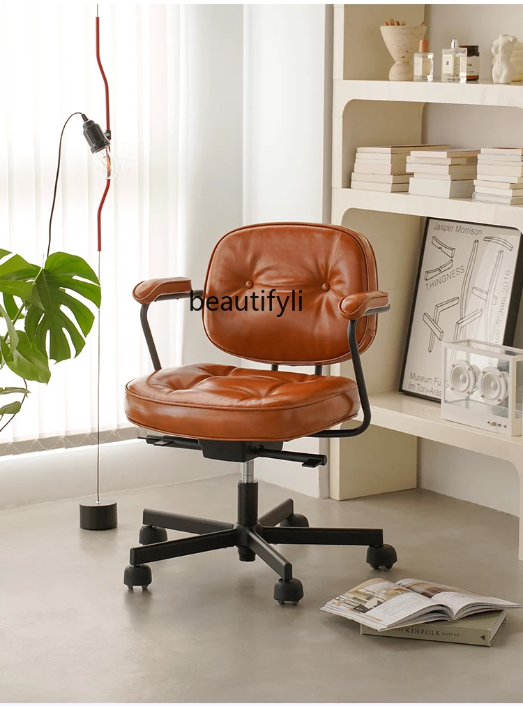 

Nordic Computer Chair Ergonomic Comfortable Office Chair Spinning Lift Chair