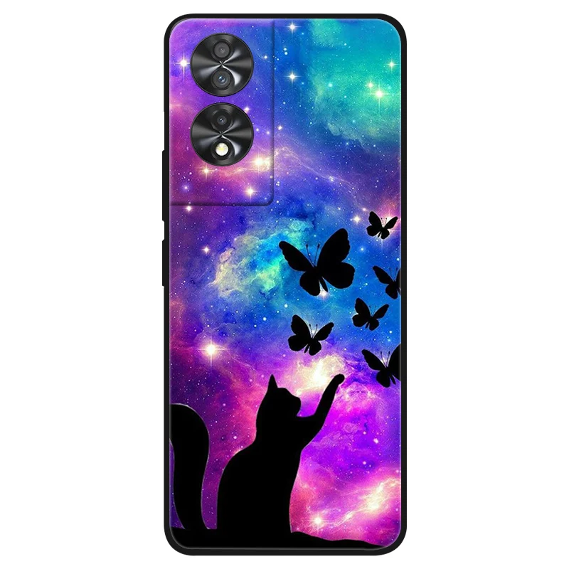 Shockproof TPU Soft Silicone Phone Cover with Cute Painted Design