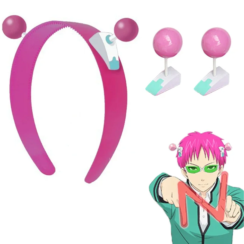 Hair Clip Anime Cosplay Props Anime Cosplay Accessories Cosplay Headwear Saiki Kusuo No Sai-nan Hairpin Hair Clip Anime Saiki Kusuo Cartoon Hair Pin Halloween Costume Accessories Prop