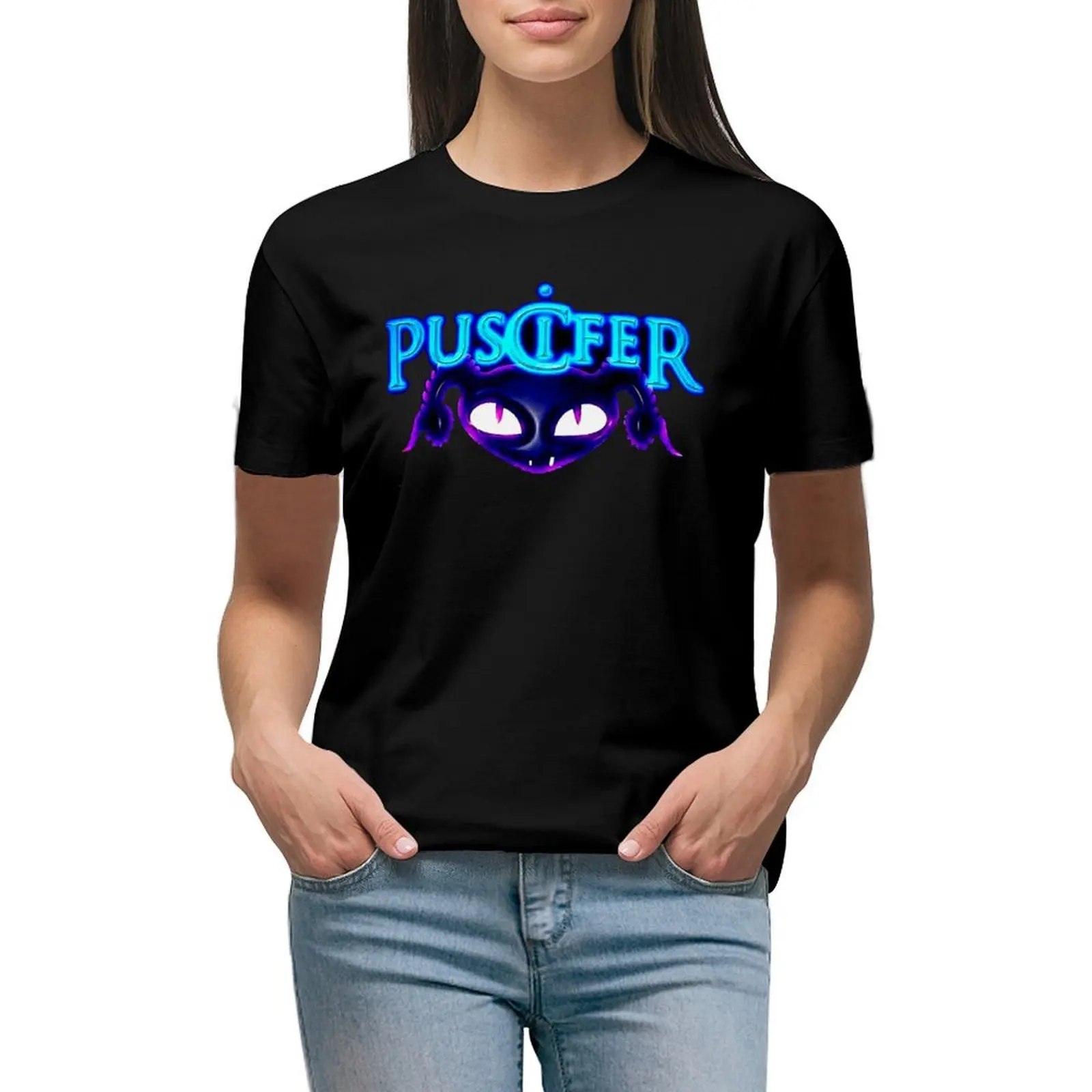 

Best Logos Puscifer Rock Band Exselna Perfect Gift T-shirt kawaii clothes Blouse ariat shirts for Women